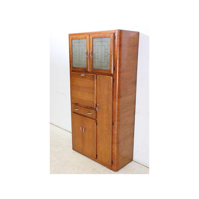 cb-1 1960年代イギリス製ビンテージ オーク アールデコ キッチンカップ