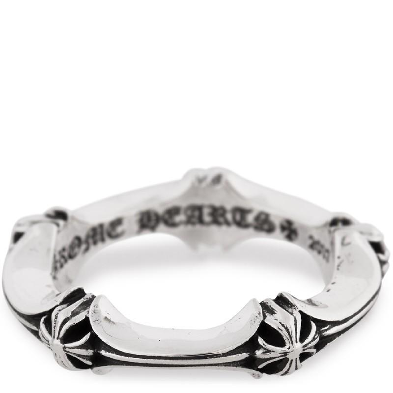 CHROME HEARTS PLUS & BONE RING クロムハーツ CHプラス BONE 指輪
