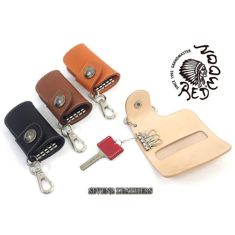 REDMOON（レッドムーン） キーケース 全4色 男女兼用 牛革 コンチョ S