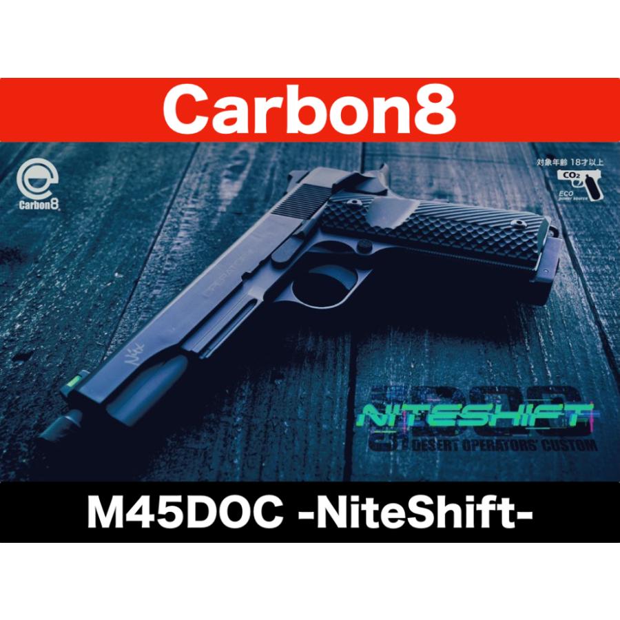 Carbon8 M45 DOC -NiteShift- CO2ブローバック 最新ロット : ROCK-et