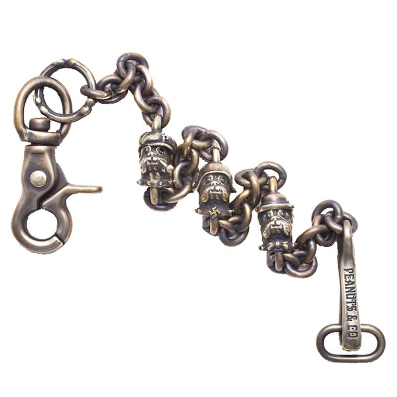 PEANUTS＆CO PEANUTS & CO. BULL WALLET CHAIN (BRASS) ピーナッツ