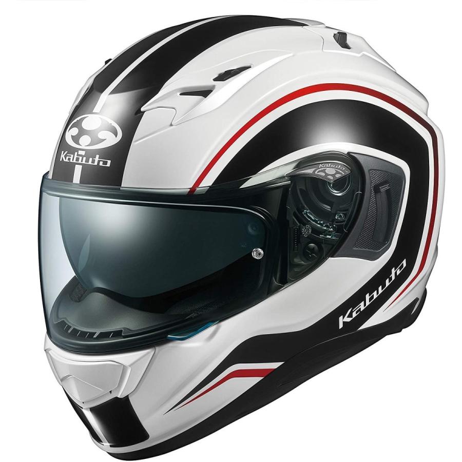 OGK Kabuto KABUTO KAMUI3 NACK(ナック) ホワイトブラック (サイズ:XL