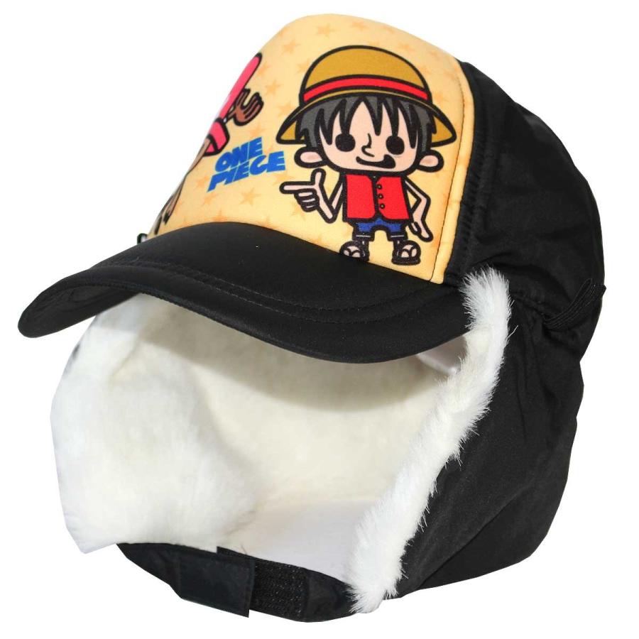 BANDAI（バンダイ） 帽子 キッズ ONEPIECE ワンピース ケーバ 耳当て付