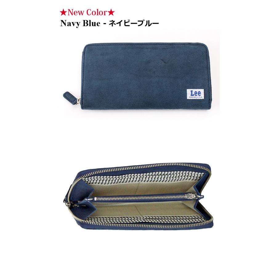 Lee（リー） 長財布 メンズ レディース 本革 0520408 日本製 デニム