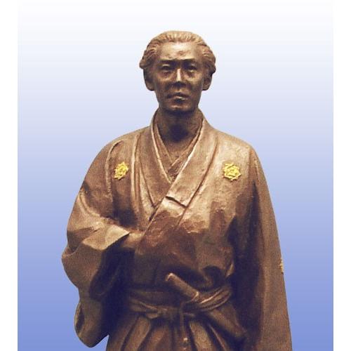 坂本龍馬 ブロンズ像 （喜多敏勝） : 掛け軸・絵画の専門店 掛軸堂画廊