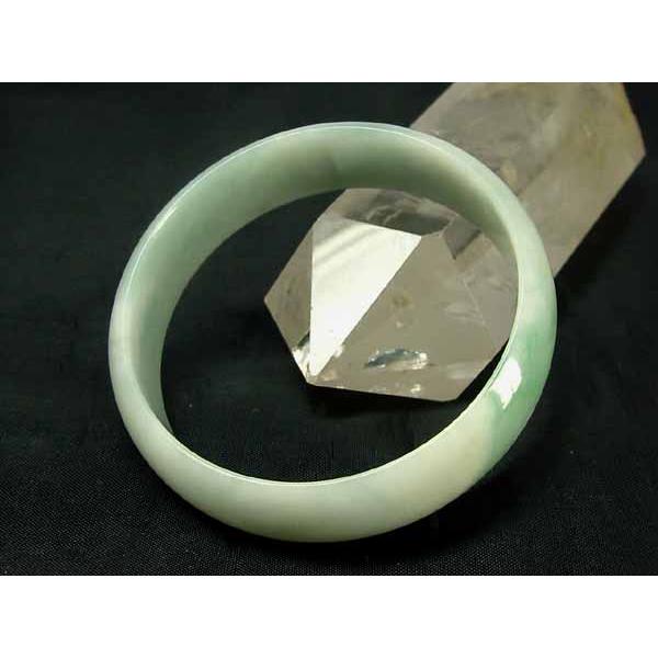 A貨ミャンマー翡翠 小型バングル（内径50mm）c : 龍香堂ストア