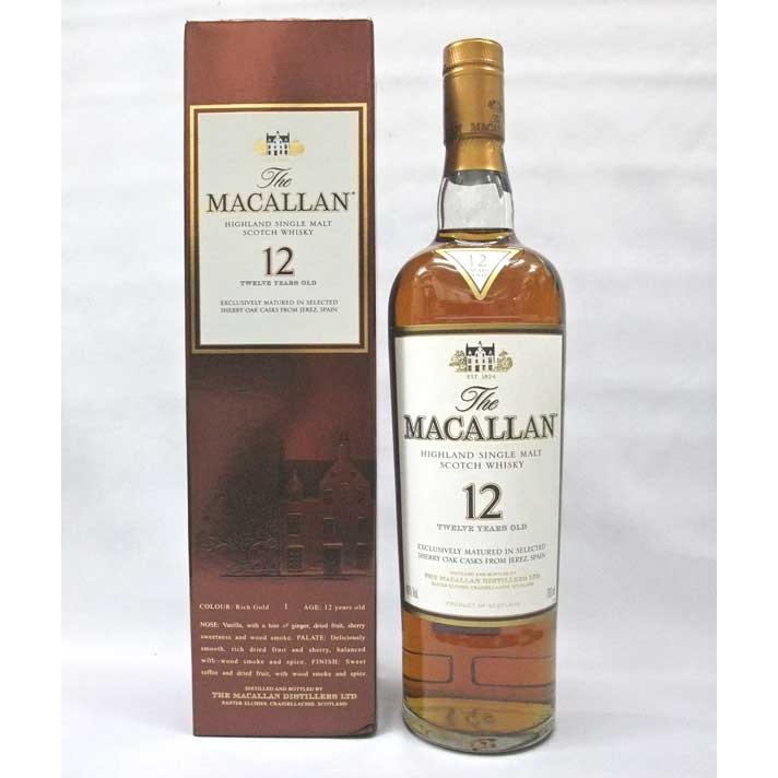 ザ・マッカラン 正規品 ザ・マッカラン 12年 700mlウイスキー（箱入