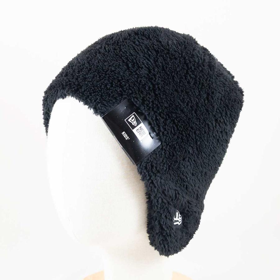 NEW ERA（ニューエラ） 帽子 イヤーフラップ ビーニー ミンクフリース