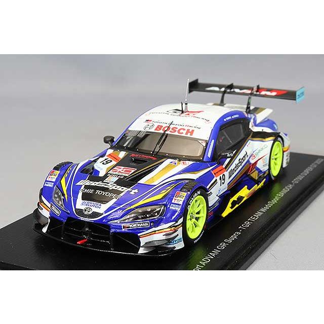 スパーク 1/43 ウェッズスポーツ アドバン GR スープラ TGR BANDOH