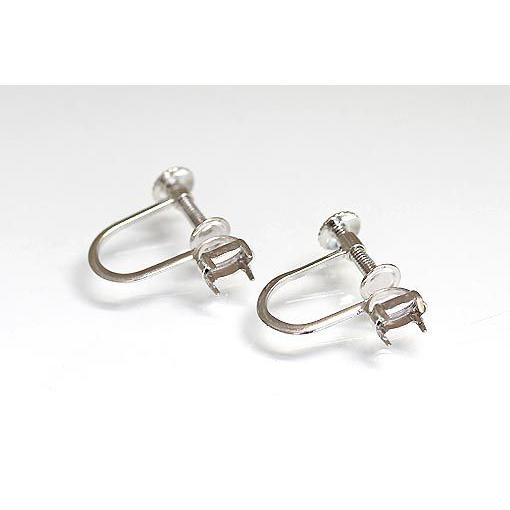 限定品〕is1007-1【オーバル5ミリx3ミリ】K14WGイヤリング空枠