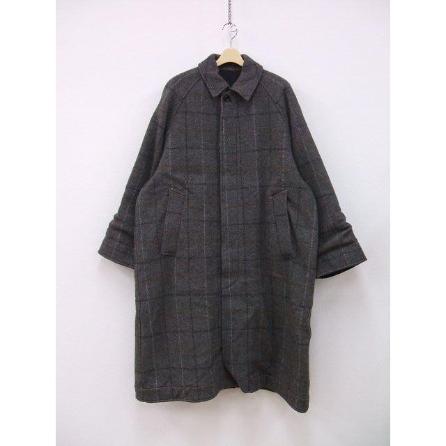 YOKE REVERSIBLE KNIT BAL COLLAR COAT 新品タグ付 リバーシブル