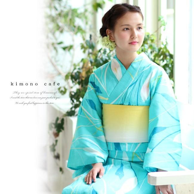 kimono cafe（キモノカフェ） 浴衣 : キモノカフェ - 通販 - Yahoo
