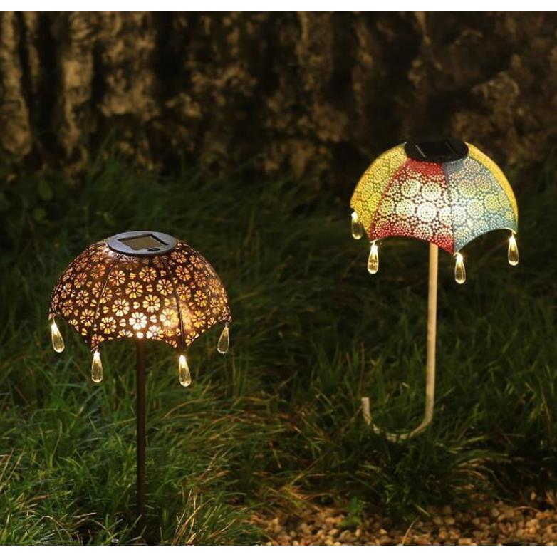 ガーデンライト 屋外 おしゃれ 傘型 ライト ソーラー 防水 ソーラー