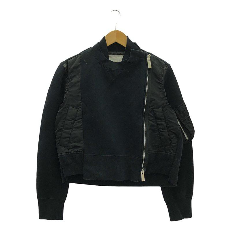 sacai（サカイ） | MA-1 ドッキング スウェット ブルゾンジャケット