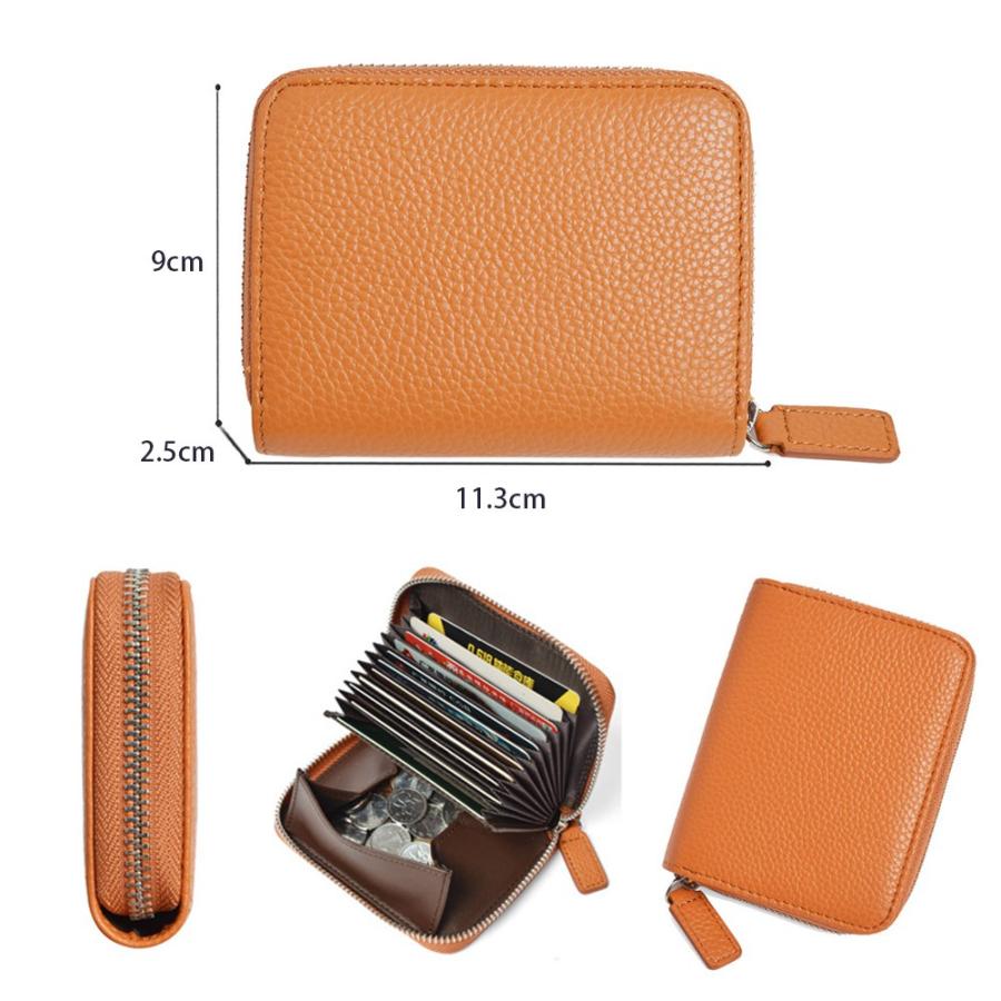 ミニ財布 本革 全11色 レザー 小銭入れ コインケース カードケース