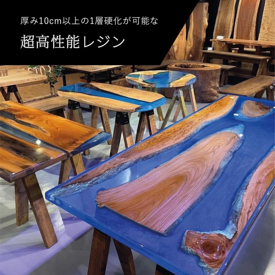 フローレスレジン 高性能エポキシ樹脂 4kg(主剤3kg・硬化剤1kg)レジン