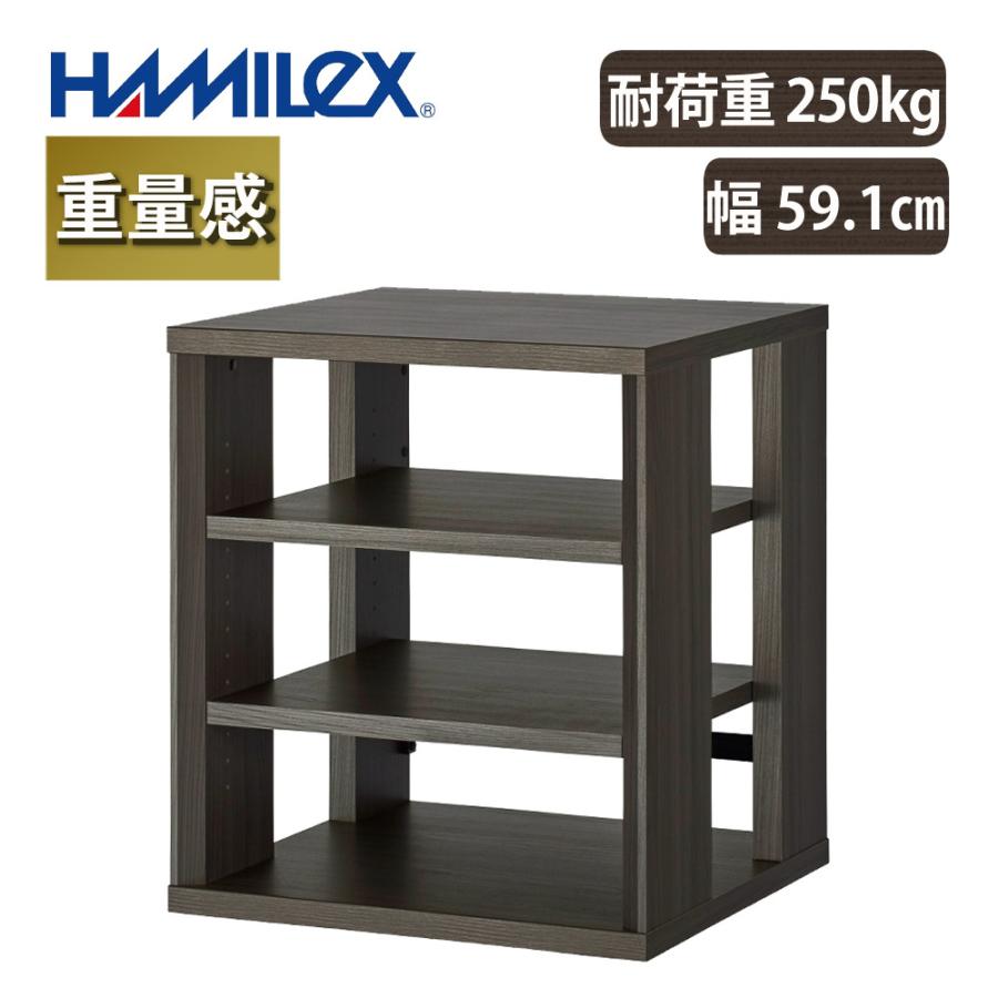 HAMILeX ハヤミ工産 ハミレックス オーディオラック G-3614 ブラウン