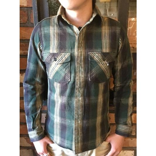 Deluxeware デラックスウエア ヘヴィーネルシャツ HV-22 