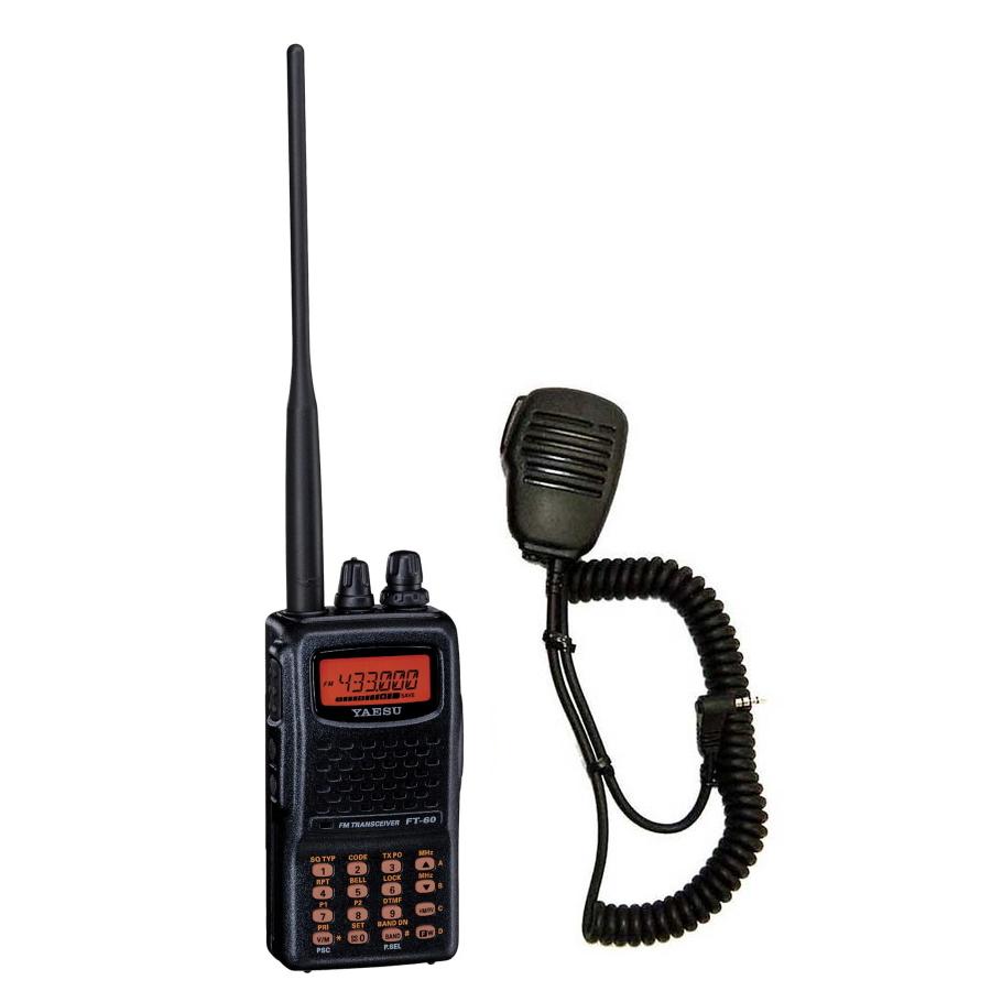 ヤエス FT-60 + オリジナルスピーカーマイク セット 144/430ハンディ＋