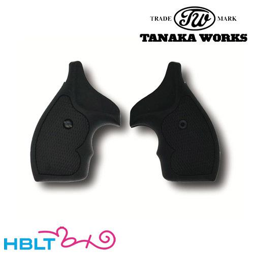 タナカワークス ラバーグリップ SW Jフレーム ラウンドバット M36等