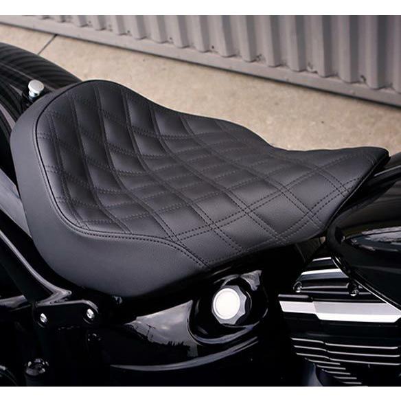 SaddleMen レネゲード-LS ソロシート ブラック ブレイクアウト : HD