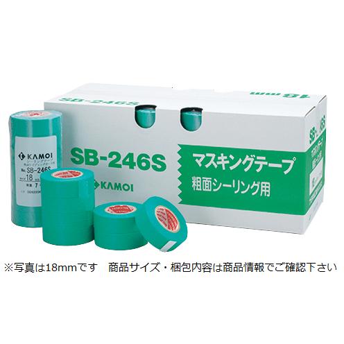 養生・マスキングテープ カモ井 SB-246S(粗面サイディングボード用