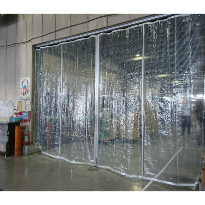 透明糸入りシート 1,800mm x （3枚入り） 透明シート 間仕切り