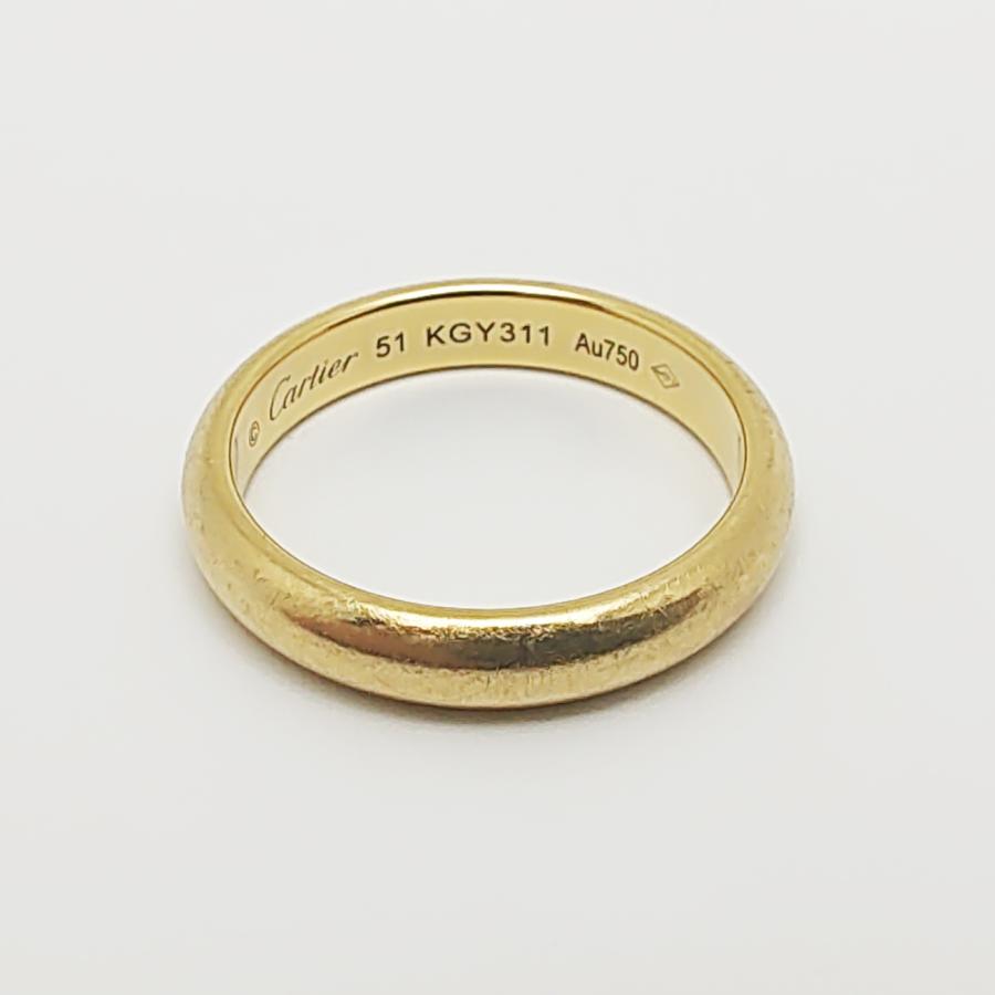 Cartier（カルティエ） 中古品 ウェディングバンド リング AU750