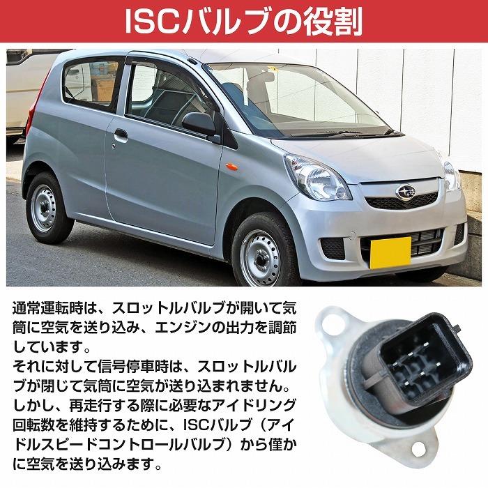 ISCバルブ スバル インプレッサ GC1 GC2 GC4 GC6 GC8 アイドルスピード