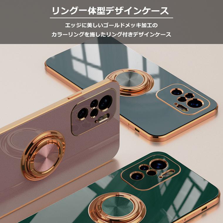 Redmi Xiaomi 11T 11TPro Note11 Pro ケース リング付き ラジウム Mi