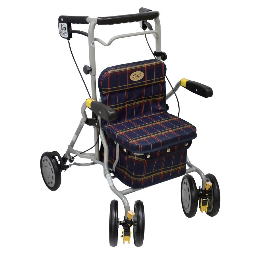 島製作所 シンフォニーラクーン／格子NB（島製作所）歩行車ボックス