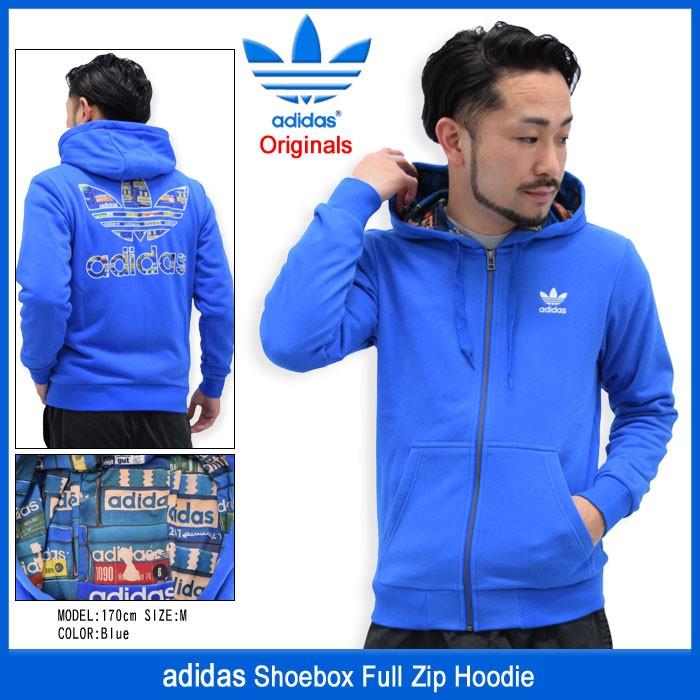 adidas Originals アディダス パーカー ジップアップ メンズ シュー