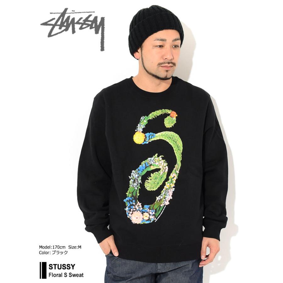 STUSSY（ステューシー） トレーナー メンズ Floral S ( stussy sweat