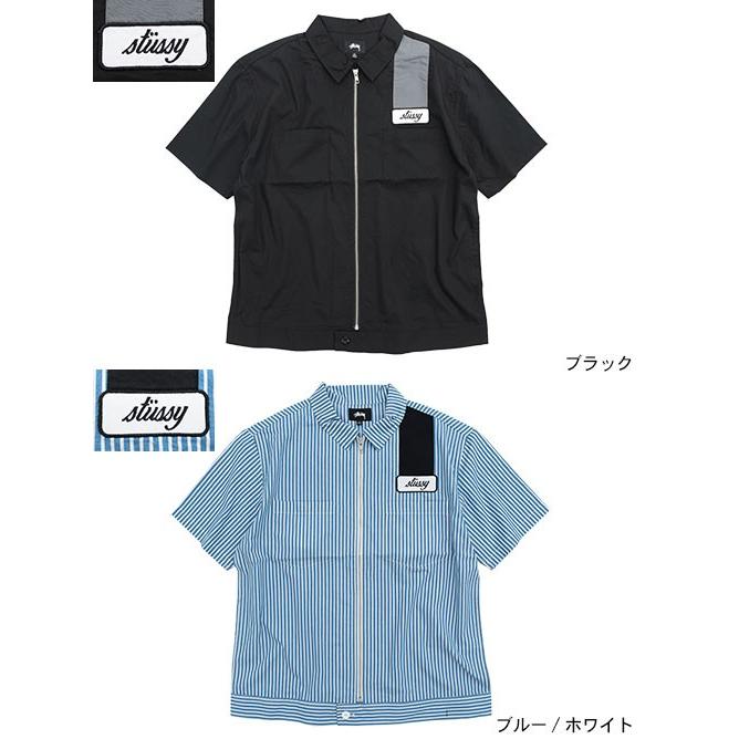 STUSSY（ステューシー） ジャケット メンズ Zip Up Work S/S Shirt
