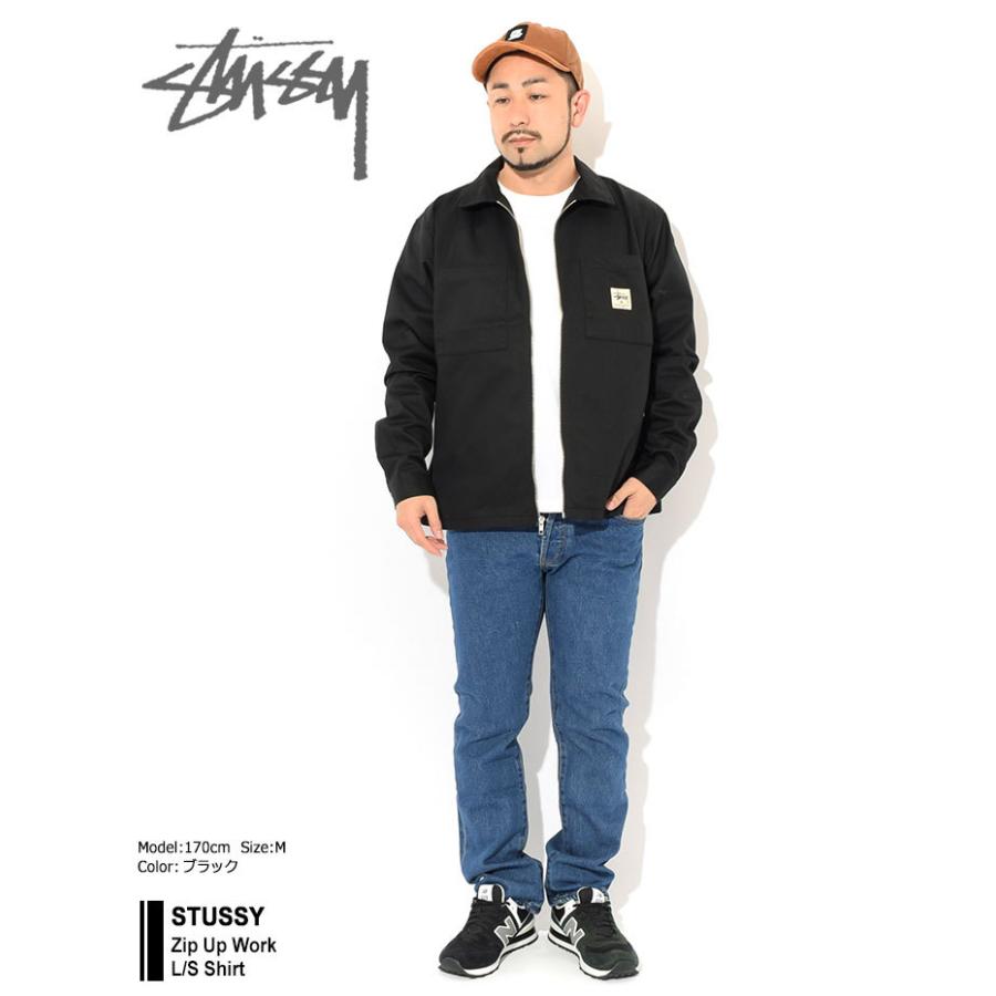 STUSSY（ステューシー） シャツ 長袖 メンズ 21HO Zip Up Work