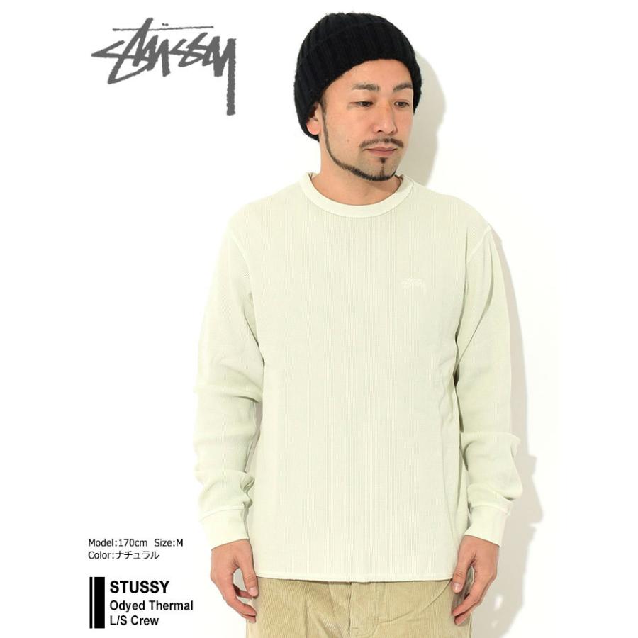 STUSSY（ステューシー） カットソー 長袖 メンズ Odyed Thermal