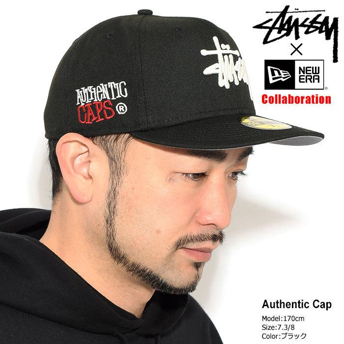 STUSSY（ステューシー） キャップ 帽子 ニューエラ Authentic コラボ