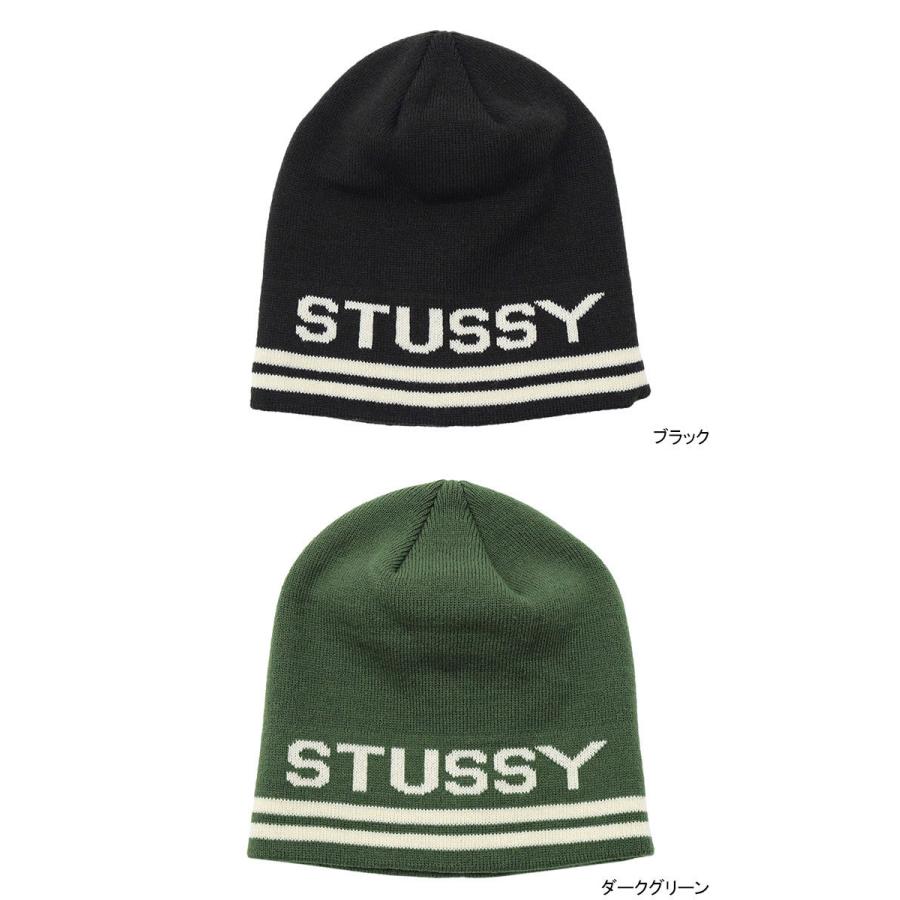 STUSSY（ステューシー） ニット帽 STUSSY Jaquard Stripe Skullcap