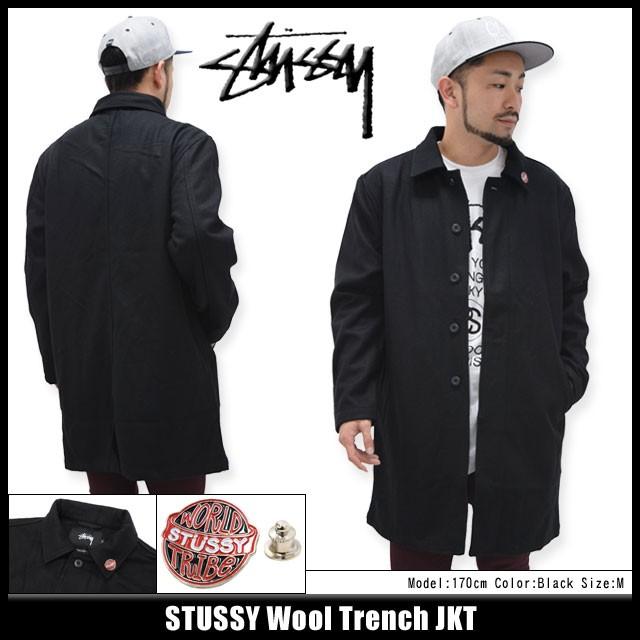 STUSSY（ステューシー） ジャケット メンズ Wool Trench(stussy jkt
