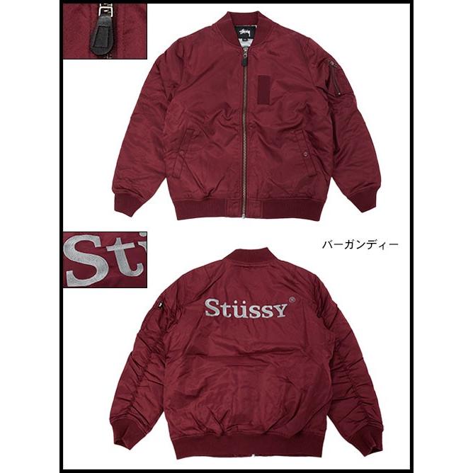 STUSSY（ステューシー） ジャケット メンズ MA-1(stussy JKT MA1