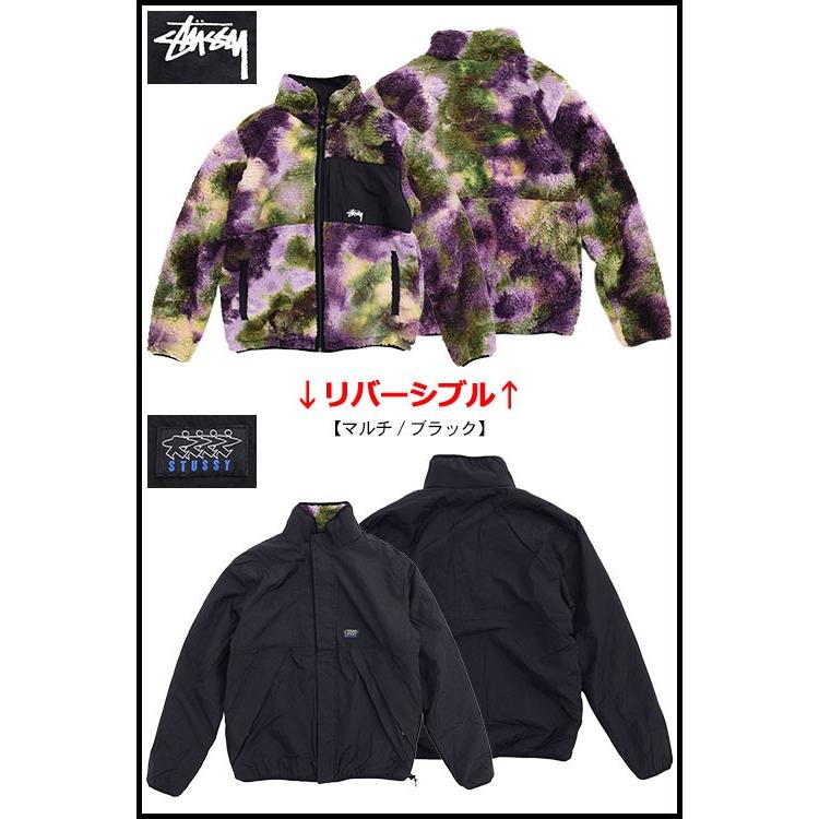 STUSSY（ステューシー） ジャケット メンズ Reversible Micro Fleece