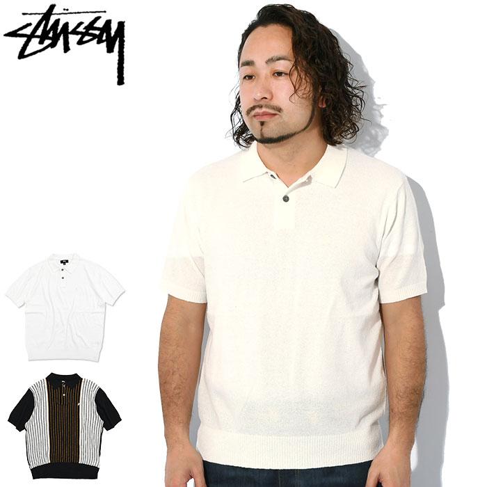 STUSSY（ステューシー） ポロシャツ 半袖 メンズ Textured ( stussy