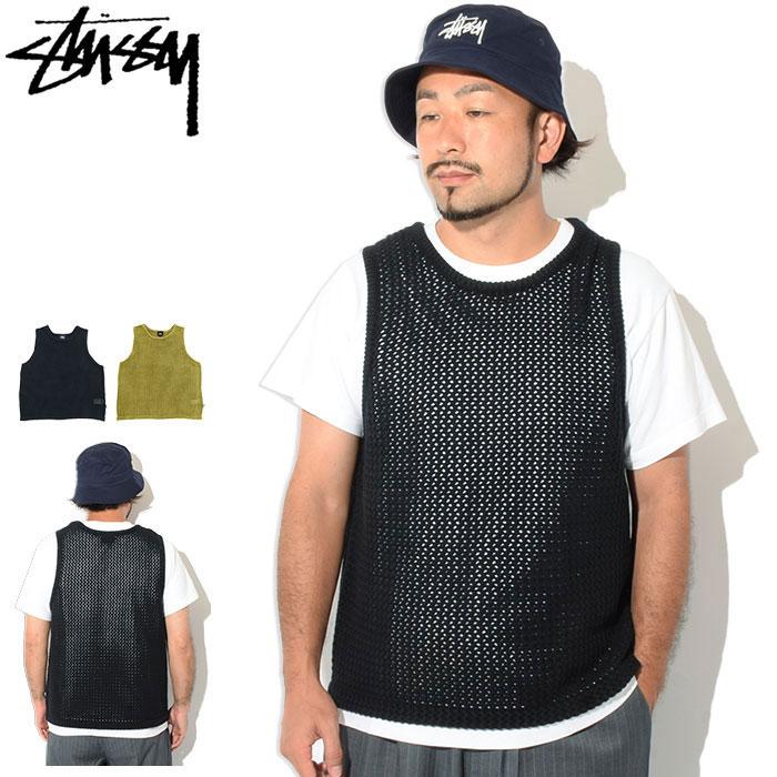 STUSSY（ステューシー） タンクトップ メンズ Odyed Mesh ( stussy