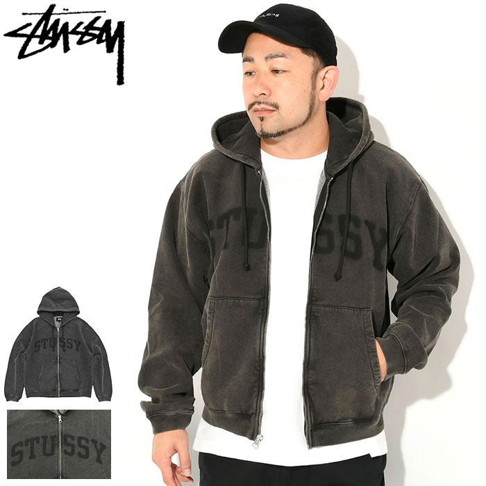 STUSSY（ステューシー） パーカー ジップアップ メンズ Faded Graphic