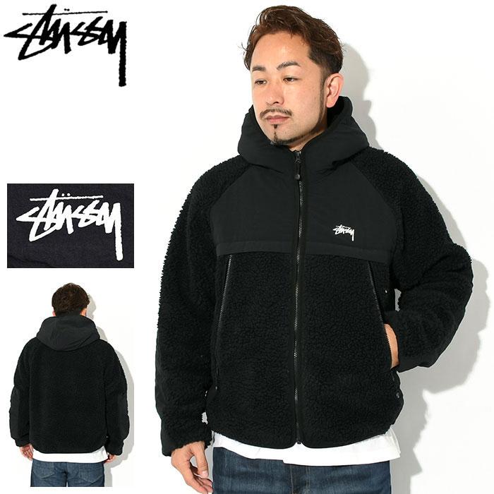 STUSSY（ステューシー） ジャケット メンズ Sherpa Paneled Hooded