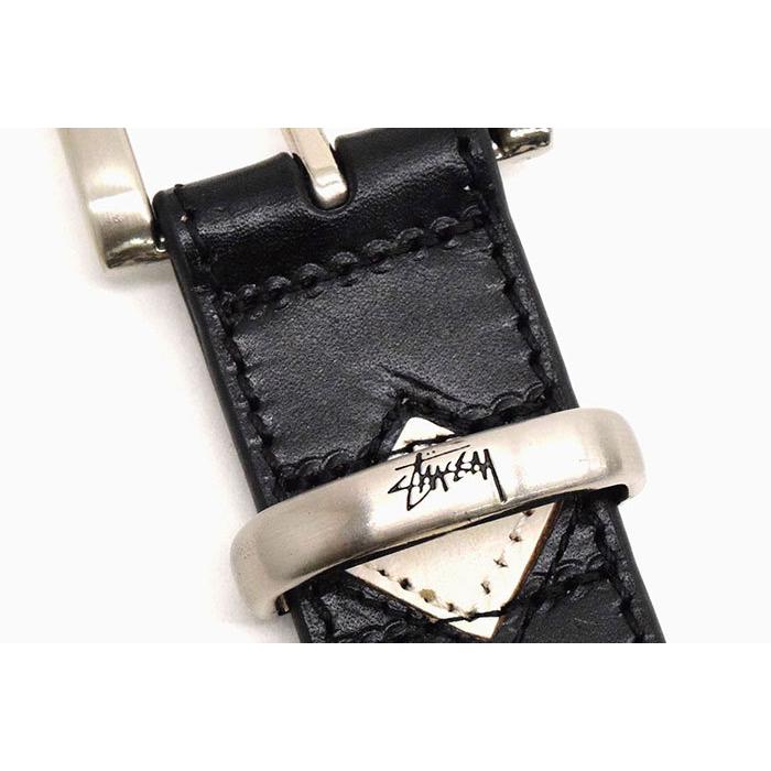 STUSSY（ステューシー） ベルト メンズ Argyle Stitch Leather