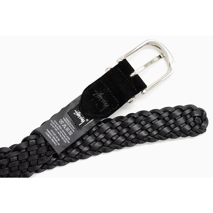 STUSSY（ステューシー） ベルト メンズ Braided Leather ( stussy belt