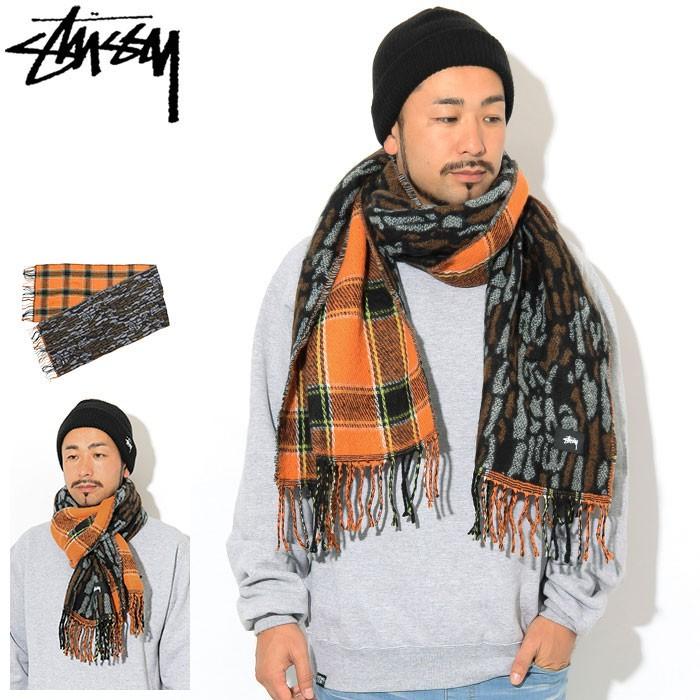 STUSSY（ステューシー） マフラー メンズ Tree Bark Wool ( stussy