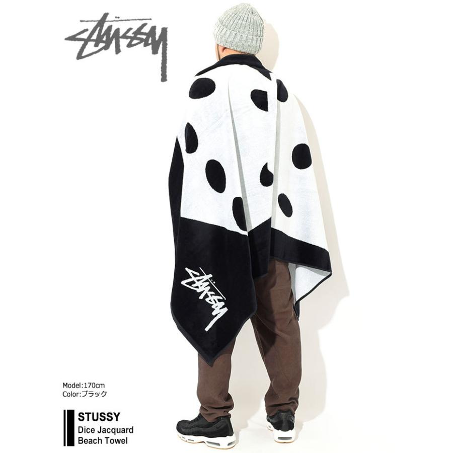 STUSSY（ステューシー） タオル メンズ Dice Jacquard Beach ( stussy