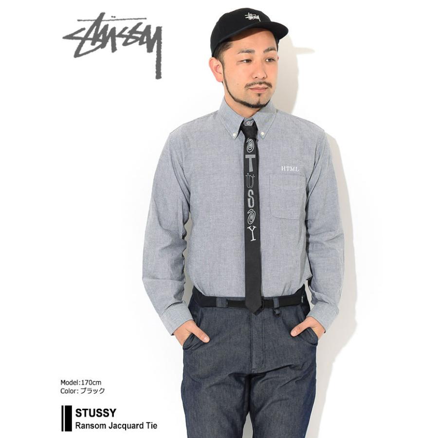 STUSSY（ステューシー） ネクタイ STUSSY Ransom Jacquard ( stussy